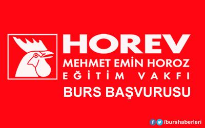 <p><b>33. Mehmet Emin Horoz Eğitim Vakfı Bursu</b></p>  Mehmet Emin Horoz Eğitim Vakfı her yıl 1 Ağustos-30 Eylül tarihleri arasında, yeni eğitim dönemine ilişkin müracaatların alındığı vakıf, yalnızca lojistik bölümü öğrencilerine burs veriyor.  Sadece Üniversitelerin LOJİSTİK Bölümlerinden gelen ve Türkiye Cumhuriyeti vatandaşı  olan öğrencilerin başvuruları dikkate alınacaktır.