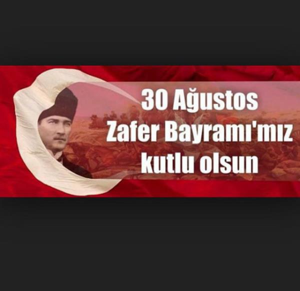 DEMET AKALIN  <br>Zafer bayrammz kutlu olsun</br>