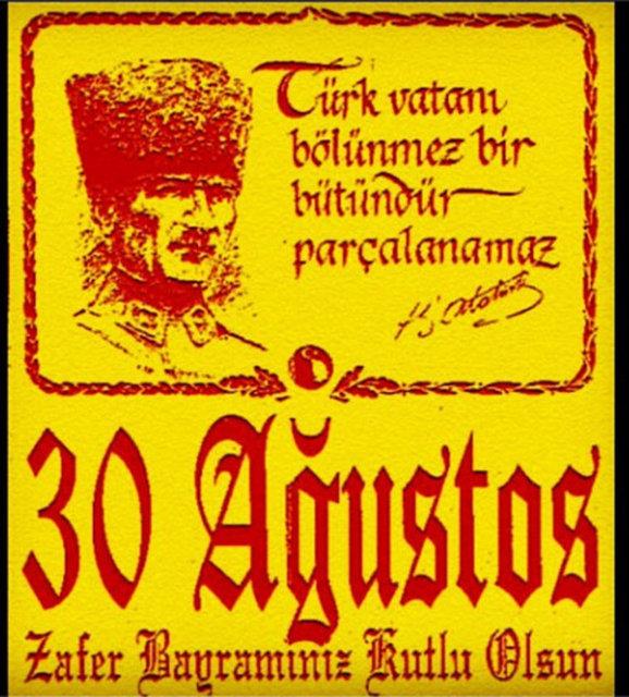 <br>AHAN GKBAKAR</br>  GUZEL ULKEMIN GUZEL INSANLARI ZAFER BAYRAMI HEPIMIZ ICIN KUTLU OLSUN. ALLAH BERABERCE BARIS ICINDE HUZURLU GUNLER NASIP ETSIN. BU GUZEL ULKE; TURK, KURT, ALEVI, SUNNI, BASIACIK, BASIKAPALI,SAGCI,SOLCU, MUSLUMAN, GAYRIMUSLUM,