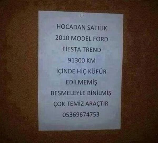 Ahmet Hakan : ben bu arabay satn alrm