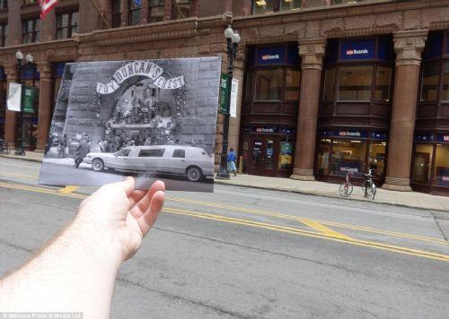 Film sahnelerinin ekildii yerlerin fotoraflaryla ikonik film sahneleri oluturuldu. Unutulmaz film sahnelerinin karelerini gnmz mekanlaryla bulutu.