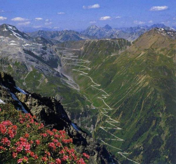 <br><b>Stelvio geidi</b></br>  talya?daki Stelvio geidi, 2 bin 770 metre ykseklii ile Gney Alpler?in en yksek geidi.