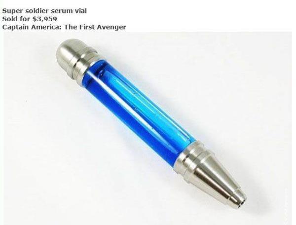 Filmlerde kullanlar kostmden otomobile birok ey yksek bedellere alc buluyor..