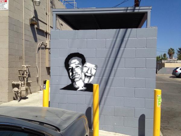 Los Angeles'ta bir duvar