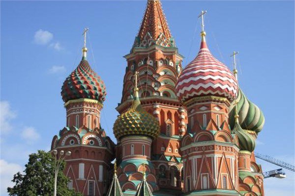 St. Basil's Katedrali  <br>Moskova, Rusya</br>