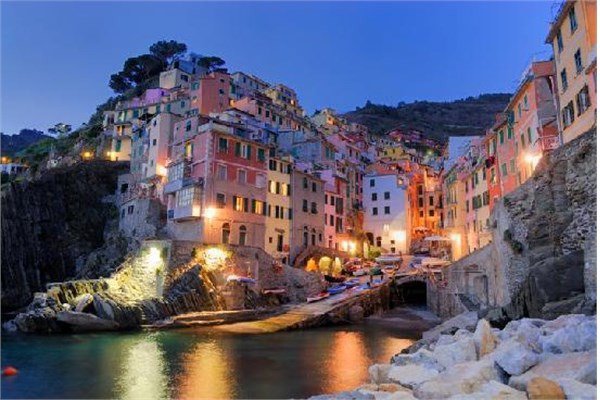 Riomaggiore  <br>Cinque Terre, talya</br>