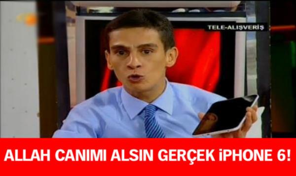 iPhone 6 sosyal medyay byle sallad!