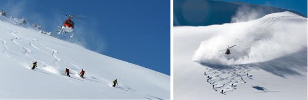 Heliski (Helikopterli Kayak): leri dzeyde kayak ya da snowboard mu yapyorsunuz? Klasik kayak alanlarn terketmekte tereddt etme! Kayaklar helikopter ile tepelere brakp oradan kaymalarn salayan max heyecan dolu bir spor. Nefes kesen manzaralar ve doal gzellikler iinde, profesyonel rehberler eliinde bol karda kaymann tadn kar... Dalarn doruklarnda Adrenalinin Top noktas diye buna denir...