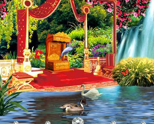 &#8220;Onlar orada ne bo bir lakrt, ne de yalan iitirler.&#8221; Nebe 35, aiye 11, Meryem 19