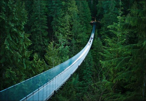 capilano Asma Köprüsü, Vancouver, Kanada