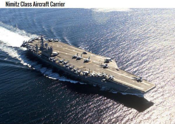 <b>8. Nimitz Snf Uak Gemisi :</b>Bu bebeklerin her biri, 23 boyunca kendine yetecek yakta sahip. Her biri 130?a kadar hava arac tayabilir ve bir lkeyle tek bana savaacak ekilde dizayn edilmilerdir.