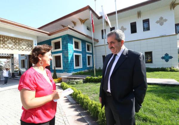 <br><b>'TRK MMARSN YANSITIYOR'</b></br>  TBMM Genel Sekreter Yardmcs Haydar ifti, TBMM Bakanlk konutunu gezerken Habertrk'e elik etti.