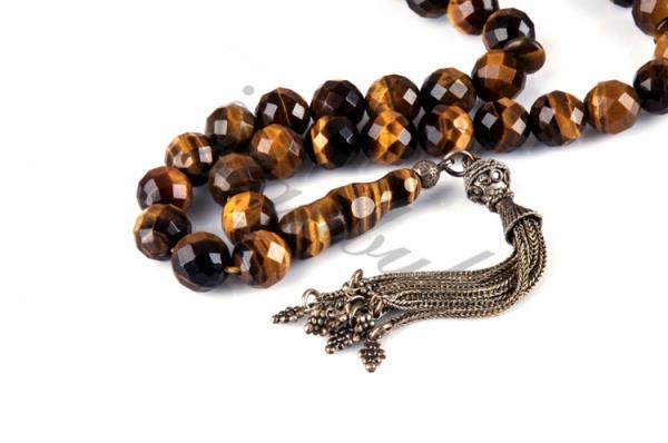 <p><b>Kaplan gz</b></p>    Kaplan gz tandan oluan bu tespih de migren ba arsn azaltma zellii olan bir taa sahiptir.