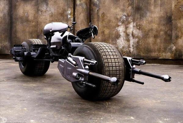 Batpod Batpod?u, Kara valye ykseliyor filminde Batman kulland.