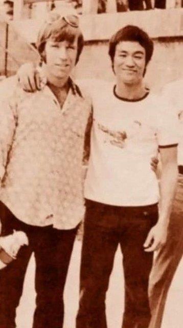 Chuck Norris ve Bruce Lee