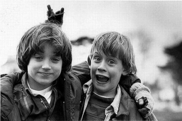 Elijah Wood ve Macaulay Culkin-1993