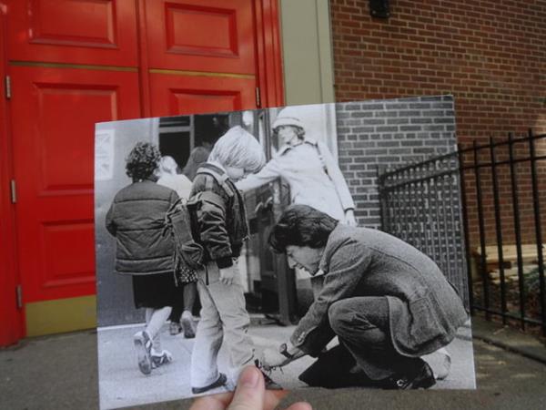 <p><b>Kanadal fotoraf Christopher Maloney, film ve dizilerdeki kareleri New York ve Roma gibi ehirleri tek tek dolaarak tekrar lmszletirdi</b></p>  Kramer vs Kramer - 1979