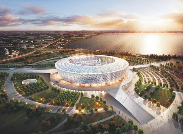 Olimpiyat Stad / Bak, Azerbaycan | Euro 2020: Bir eyrek, 3 grup ma | Kapasitesi: 68,000