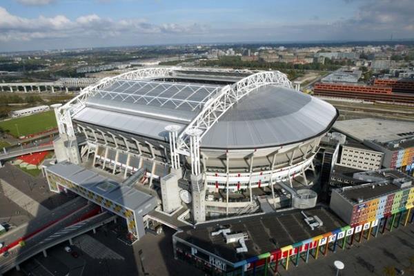 Amsterdam Arena, Hollanda | Euro 2020:  grup ma , bir son 16 | Kapasite: 55,000