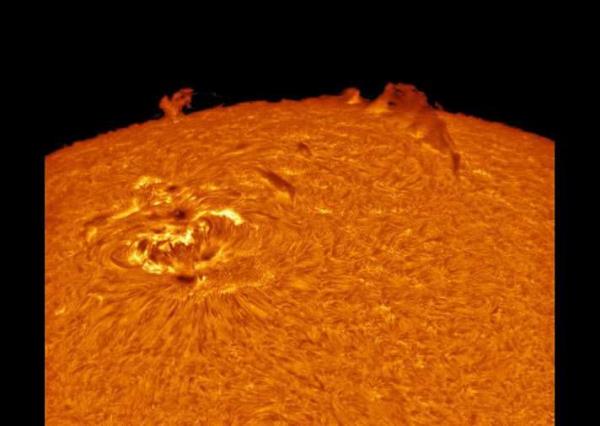 Gnein kaynamakta olan d yzeyi.