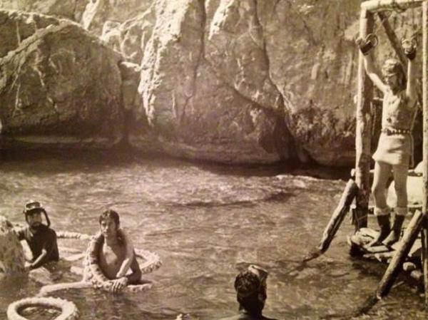 Tarkan Viking Kan filminin unutulmaz sahnesi, muambadan ahtapot sahnesinin kamera arkas grntleri ortaya kt.