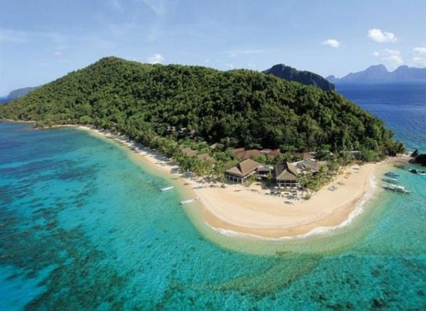 "Anlatlmaz, yaanr" kvamnda bir ada olan Pangulasian Adas, Filipinler.