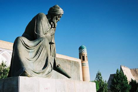 Cebir: Cebir kelimesi, ranl matematiki Harezmi&#8217;nin dokuzuncu yzylda yaynlad nl &#8220;Hesab l-Cebir vel-Mukabele&#8221;, (Dnce ve Denge Hesaplar) isimli tezinden gelmektedir. Yunan ve Hindu sistemlerinin kklerine dayanan yeni cebir dzeni, rasyonel saylar, irrasyonel saylar ve geometrik byklkleri birletirici bir sistemdi. Harezmi, sl saylar fikrini de ilk kez ortaya atan kiiydi.