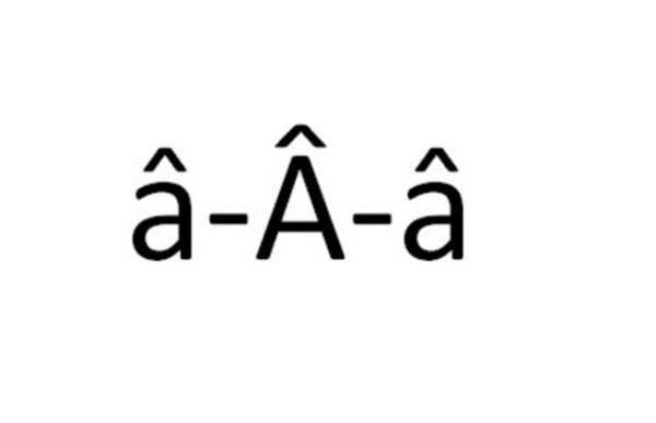 apkal harfler 'shift+3+harf' tularn kullanarak yaplr.