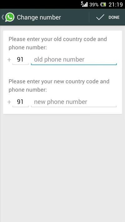 Cep telefonu numaranz m deitirdiniz? Artk WhatsApp profilinizin numarasn deitirmeniz iin WhatsApp' silip yeniden yklemenize gerek yok. Ayarlar > Hesabm yolunu izleyerek Numaram Deitir'i seerek kolayca numaray deitirebilirsiniz.