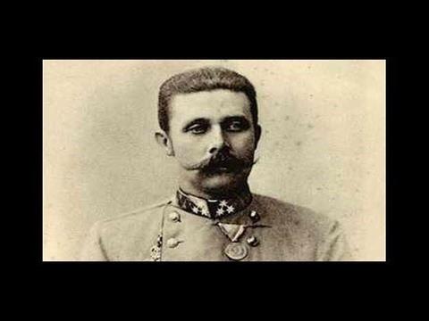 Aridk Franz Ferdinand&#146;n ofrnn, yanl yola girip arabay suikast Gavrilo Princip&#146;in bulunduu yere srmesi.