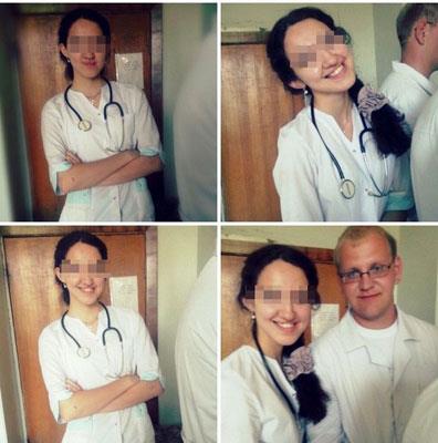 Rusya Federasyonu'na bal Tataristan Cumhuriyeti'nin bakenti Kazan'da hastanede bulunan bir grevlinin paylat fotoraflar lkede olay oldu.