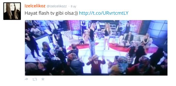 <p>Sadece Trk deil dnya televizyonculuu iin Flash TV'nin yeri mstesna?</p>  te Flash TV iin yazlm, Trkiye'ye de adeta ayna tutan 20 harika tweet... <p>(Kaynak: Nediyor.com)</p>