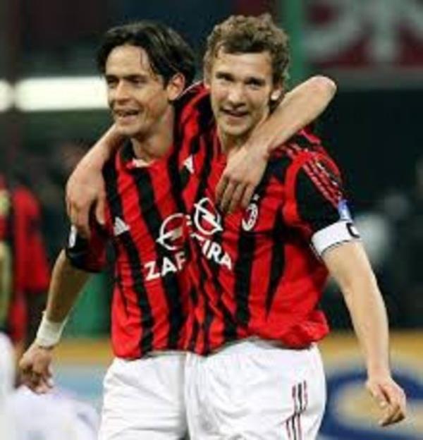 Filippo nzaghi - Andriy Shevchenko