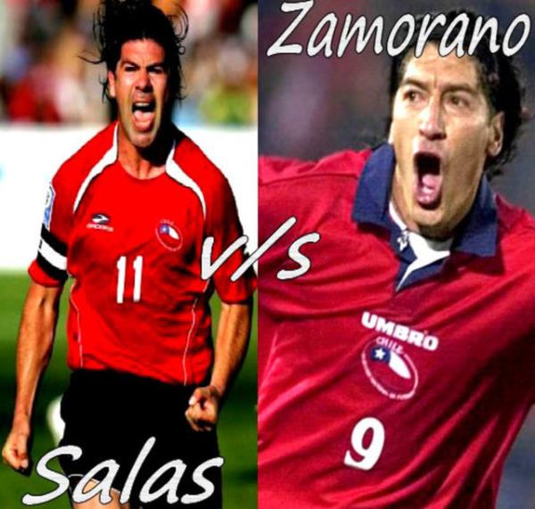 Ivan Zamorano - Marcelo Salas