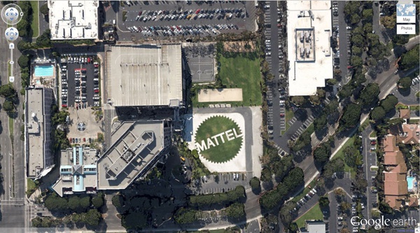 22. Dev Mattel logosu   <br>(33.921277, -118.391674) El Segundo, California, ABD</br>
