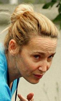 Jerry Hall'u byle gren kimse onun bir zamanlarn en gzde mankeni olduuna inanmaz.