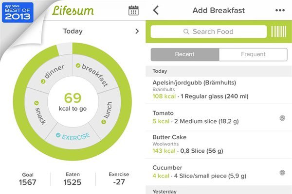 <br><b>Lifesum</b></br>  Salkl yaam iin.