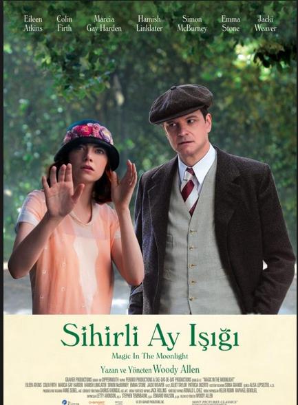 <br><b>Sihirli Ay I</b></br>  <br>Ynetmen: Woody Allen</br>  <br>Oyuncular: Colin Firth, Emma Stone, Eileen Atkins</br>  <br>Tr Komedi, Romantik</br>