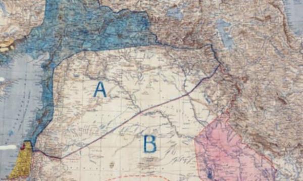 1916 Orta Dou: Yeni Snrlar  Fransz diplomat Franois Georges-Picot ve ngiliz Mark Sykes, kendi hkmetleri yararna Osmanl mparatorluu'nun topraklarn ngiliz, Fransz ve Ruslara bltren gizli bir antlama yapt.