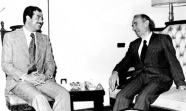 <br>Irak: Saddam Hseyin 1968</br>  Irak Baas Partisi, 1963 ylnda birka aylna ynetimi ele geirdikten sonra yapt ikinci darbe giriiminde baarl oldu. Saddam Hseyin ve Baas Partisinin kurucusu Michel Aflaq, 1979.