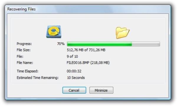 Bilgisayarnzdaki ak uygulamalar durdurduktan sonra silinen dosyalar bulma ve kurtarmaya ynelik yazlmlardan faydalann.