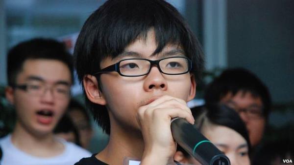 21. Joshua Wong, 18 yanda - Aktivist