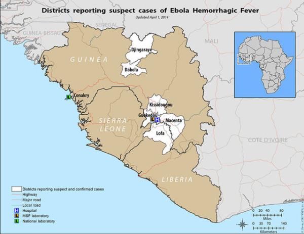 2-Ebola tam olarak nerede: Gnmzde hastalk Orta ve Bat Afrika lkelerinde yaygn durumda. Bu blgeler virslerin hayvan yoluyla tanmasnn en kolay olduu blgeler.