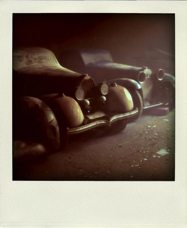 14. Terk edilmi Bugattiler