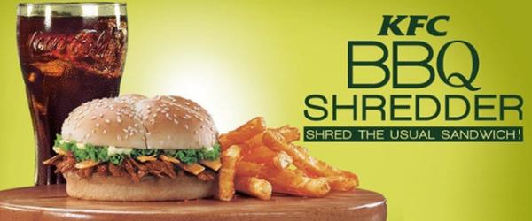 KFC BBQ Sandvi Eski bir KFC alanna gre barbek sandvi eski ve bayatlam tavuklardan yaplyor,