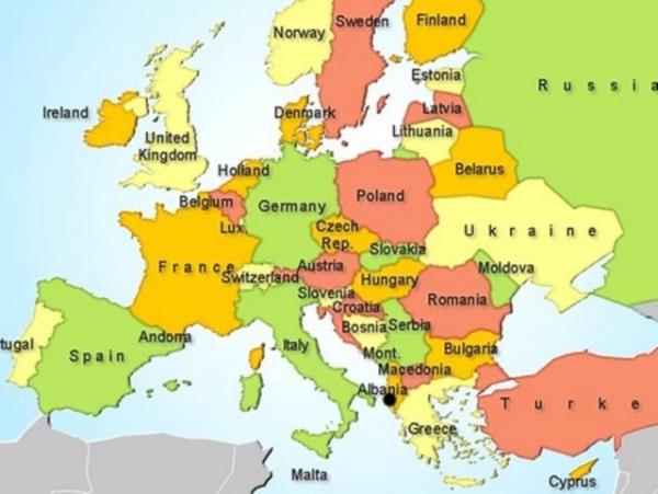 Avrupa: Salk hizmetlerinin dier ktalara gre daha iyi olduu, ortalama yaam seviyesinin olduka yksek olduu Avrupa lkelerinde ise insanlar en ok bu hastalklardan lyor: