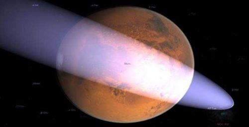 Amerikan Havaclk ve Uzay Dairesinden (NASA), kuyruklu yldzn Kzl Gezegen?in 140 bin kilometre yaknndan, saatte 202 bin 767 kilometre hzla geeceini aklad.