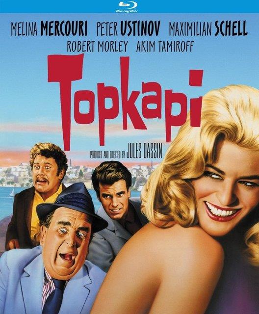 3. Topkap (1964) - "Gn " adl romandan sinemaya uyarlanan filmde, dnyaca nl, paha biilmez elmas ve zmrt kapl hanerin Topkap Saray Mzesi'nden alnmas anlatlyor.