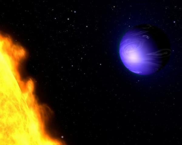 Gezegenin masmavi renge sahip olmas, onun tropikal bir okyanusu olduu anlamna gelmiyor.