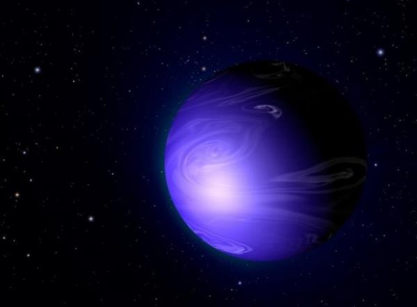 Bilim insanlar, buradaki durumun daha ok atmosferin puslu ve alkantl yapda olmas nedeniyle n mavi renginin salmasyla ilgili olduunu kaydediyor.